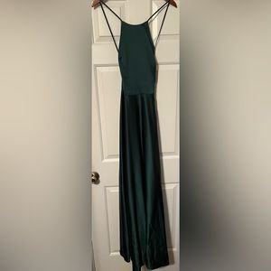 Celebrate size 10 ‘juniper’ green bridesmaid dress